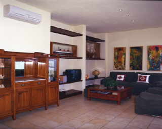El Hierro Ferienhaus La Hiedra. Wohnzimmer