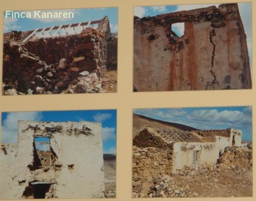 Fuerteventura Casa Valen Grande-Die Finca vor der Restaurierung 1999