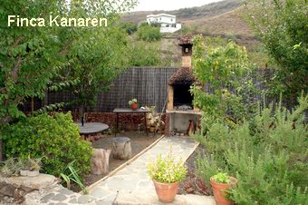 Ferienhaus Casa Rural Asomada - Vega de San Mateo - Gran Canaria - Grillplatz