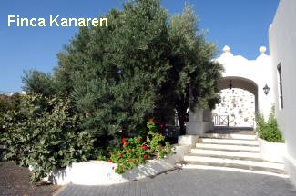 Gran Canaria Ferienhaus - Finca El Lomo - Der Eingang