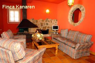 Gran Canaria Ferienhaus - Finca El Lomo - Wohnzimmer