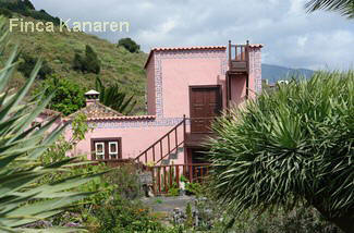 Ferienhaus Casa Celeste Villa de Mazo La Palma Sdost. Garten
