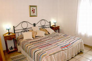 Ferienhaus Casa Puente Roto -  La Palma Sdost - Schlafzimmer mit Doppelbetten