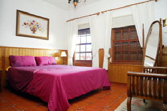 Fuencaliente - La Palma Sd - Ferienhaus Casa Manuela. Schlafzimmer mit Doppelbett