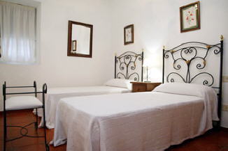 Fuencaliente - La Palma Sd - Ferienhaus Casa Manuela. Schlafzimmer 2 mit Einzelbetten